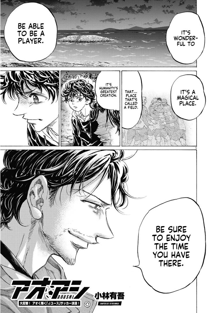 Ao Ashi, Chapter 337 image 06